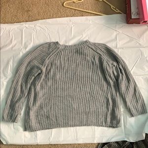 Gray Knit Sweater